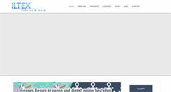 Desktop Screenshot of iltex.de